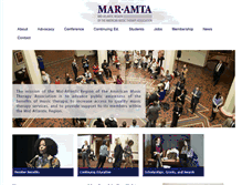 Tablet Screenshot of mar-amta.org